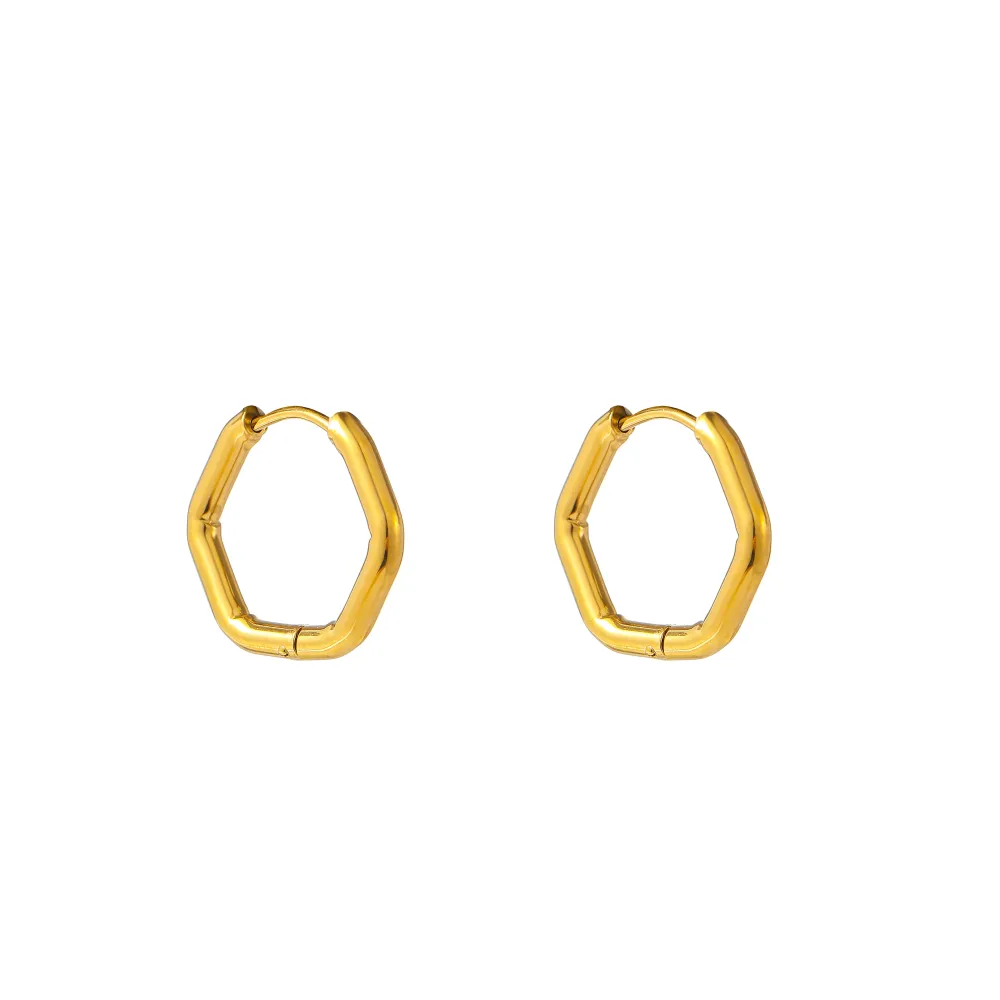 Oorbellen Octagon Go Dutch Label