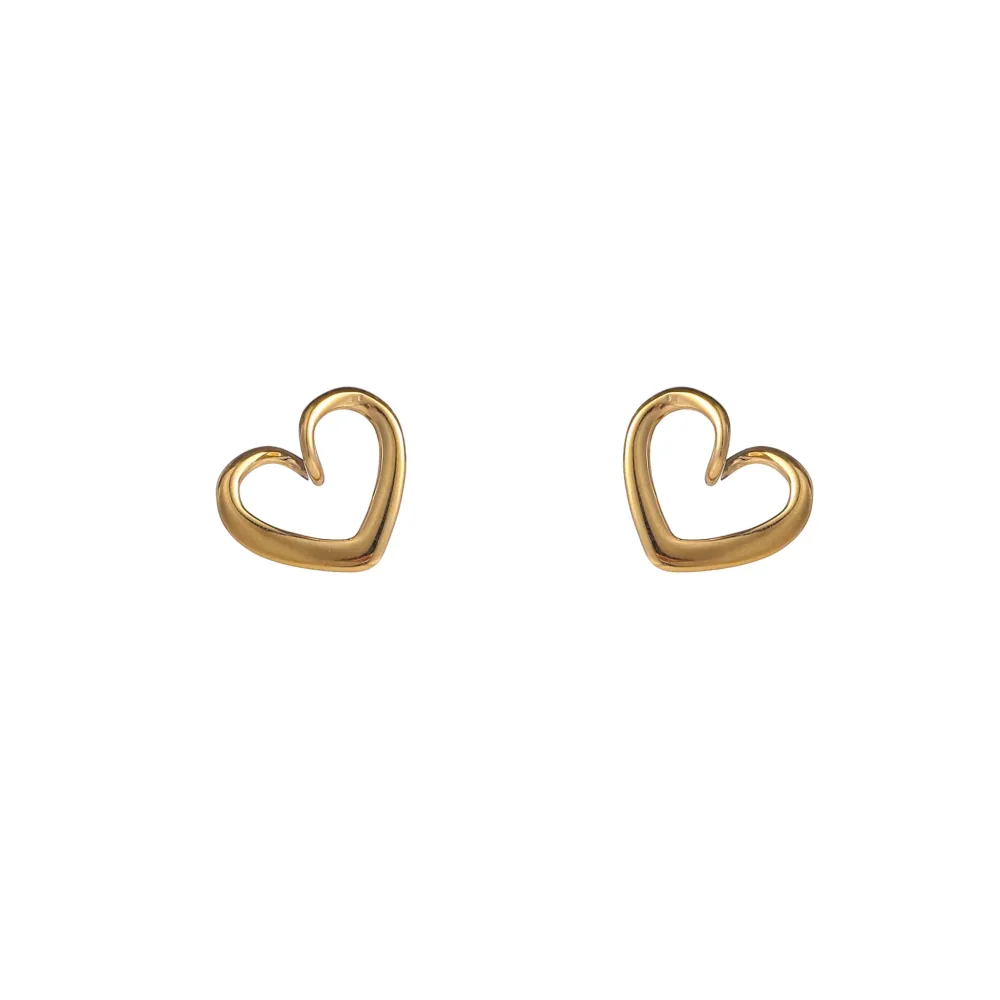 Oorbellen Open Heart Go Dutch Label