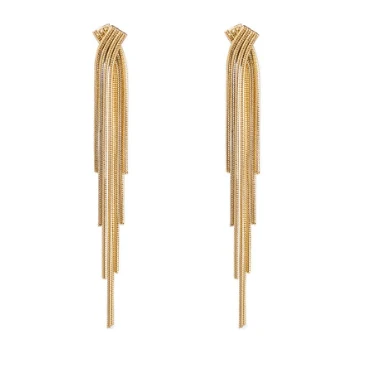 Oorbellen Star Waterfall goud Go Dutch Label