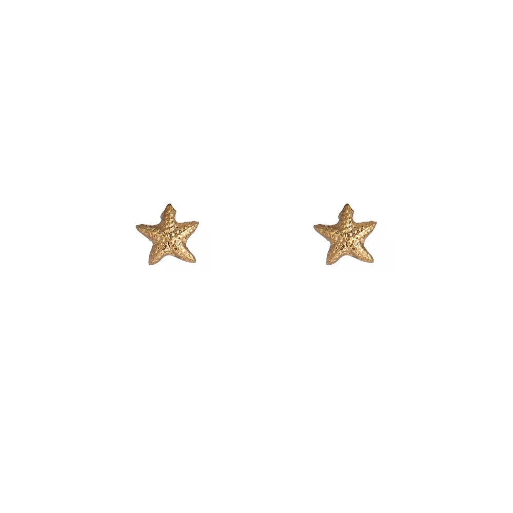 Oorbellen Starfish stud Go Dutch Label