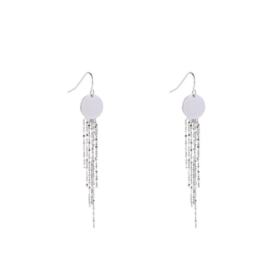 Oorbellen Sunshine Dangle zilver Go Dutch Label