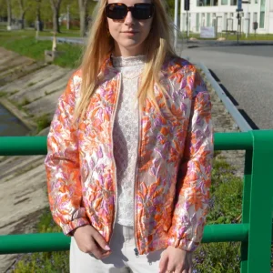 Bomber Jacket Oranje Golden Live