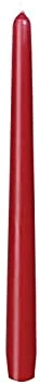 Gotische kaarsen bordeaux 100 stuks -