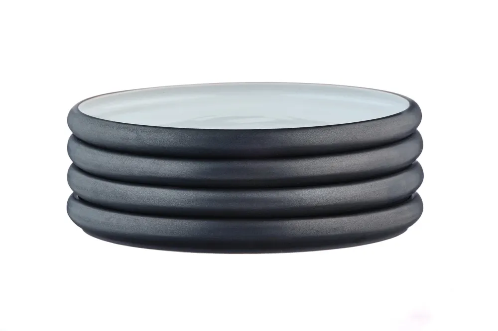 GOURMET bord Ø28cm - 4 stuks - Onyx