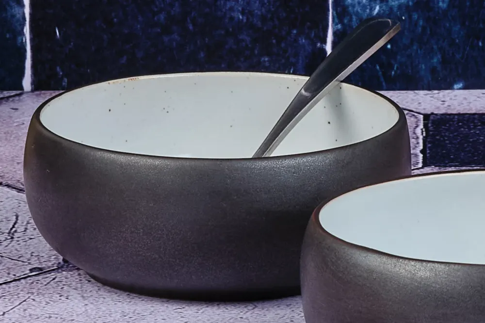GOURMET kom Ø12cm - 4 stuks - Onyx