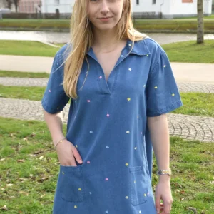 Jeanskleedje bloemetjes Graciela Paris