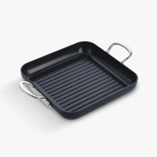 GreenPan Barcelana Pro vierkante grill met keramische antikleeflaag 28 cm