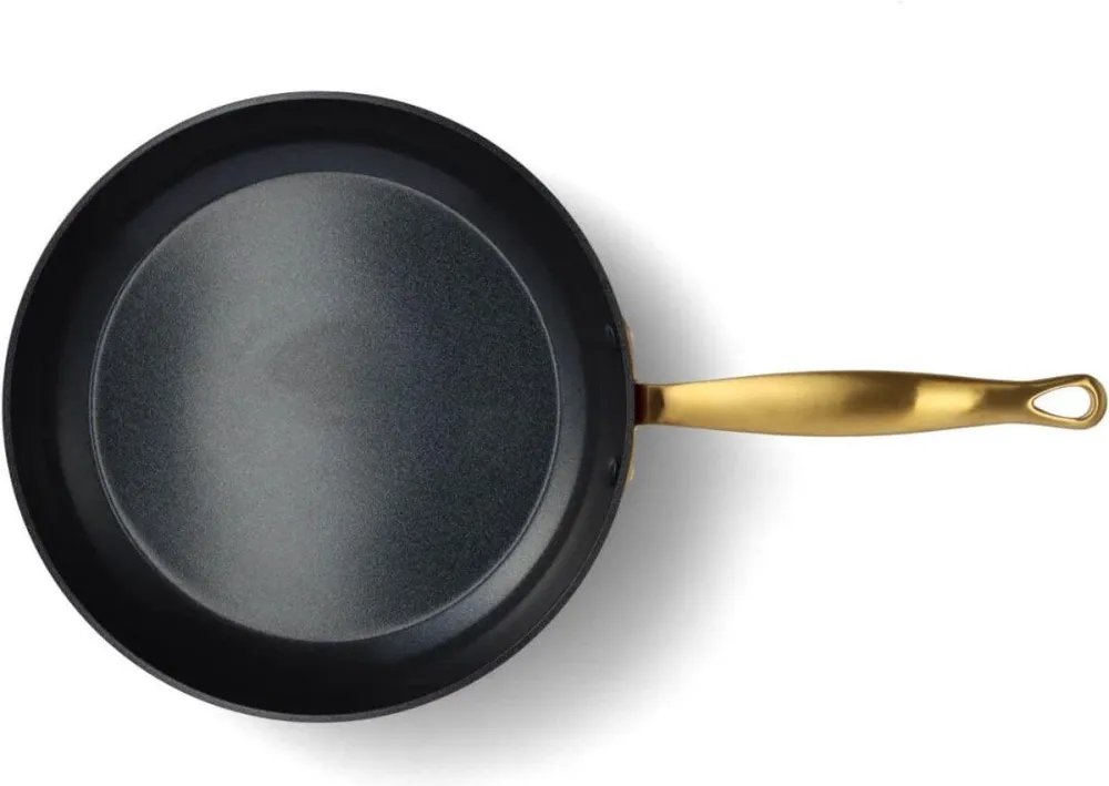 Greenpan Barcelona koekenpan met keramische antikleeflaag Rood/Goud - 22.5cm