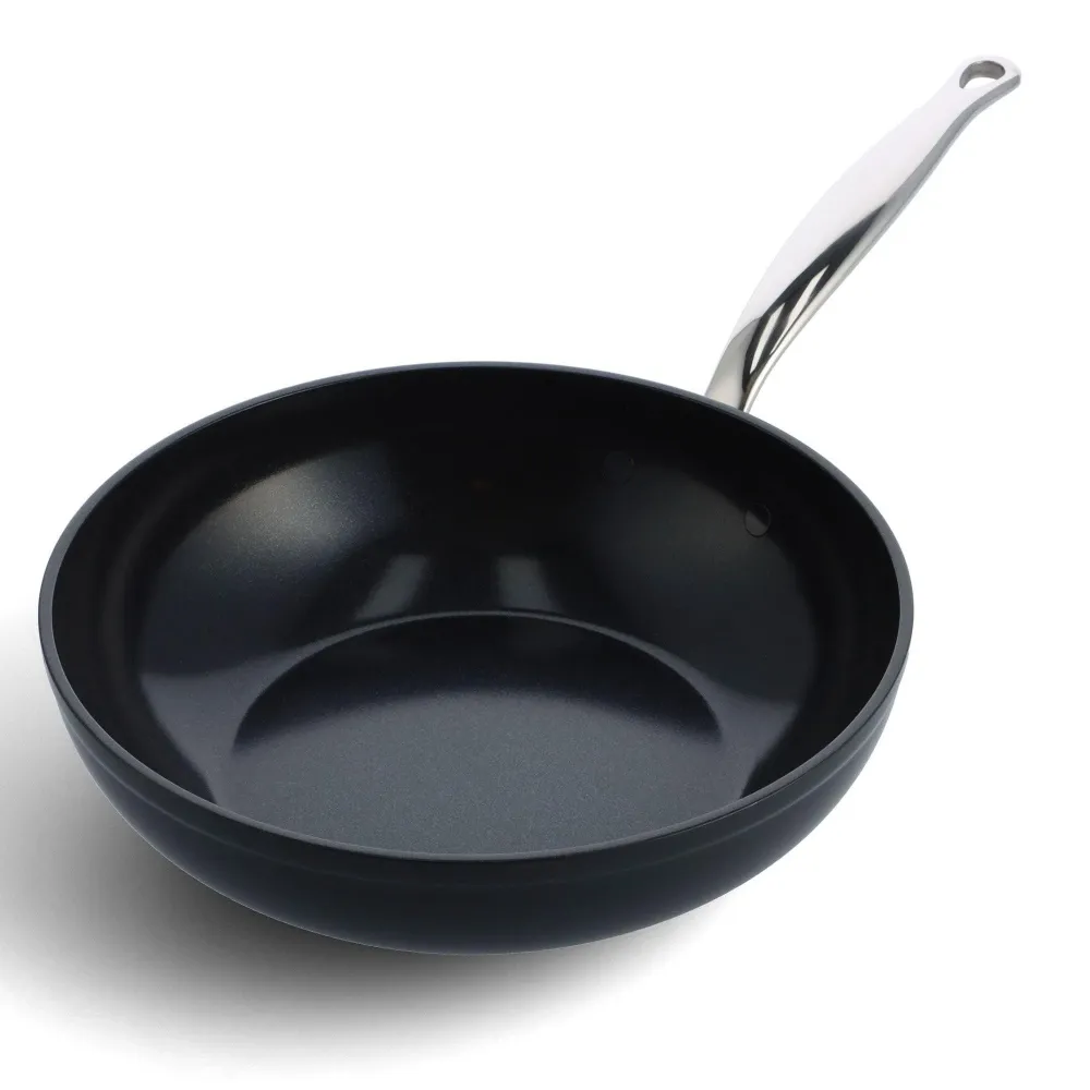 GreenPan Barcelona Pro Wok met keramische antikleeflaag 28cm