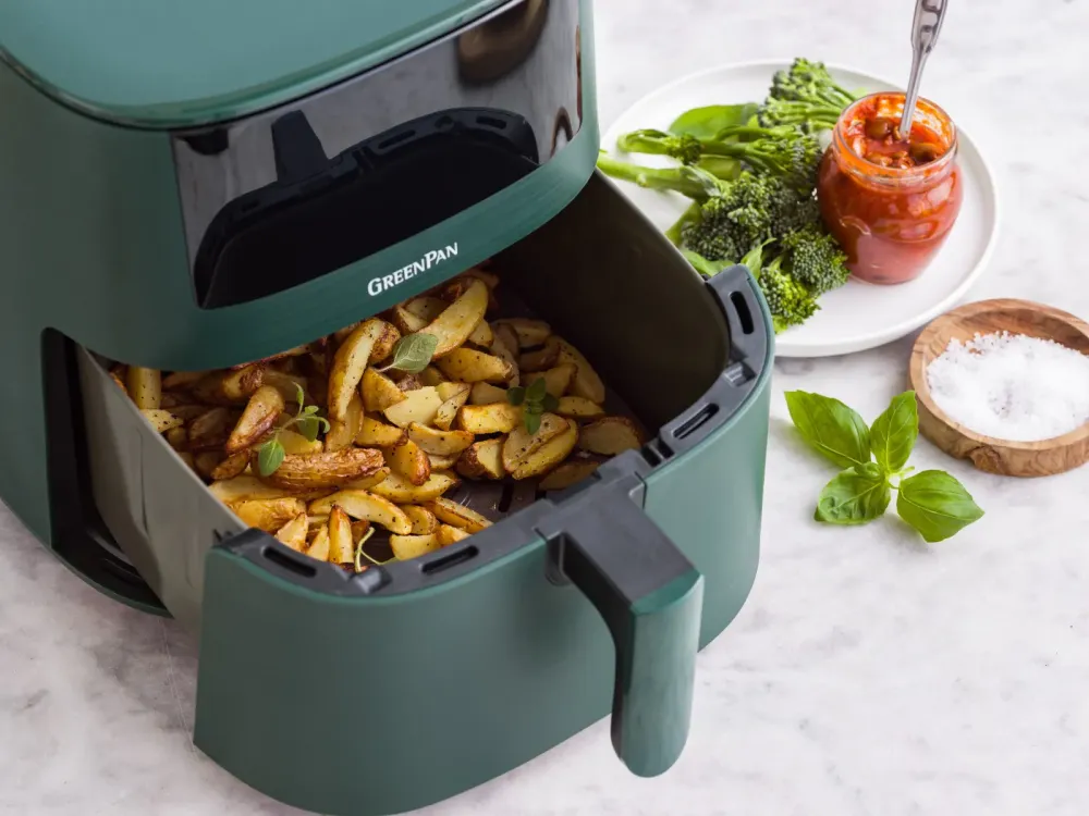 GreenPan Bistro XXL Airfryer 7,2L - PFAS-vrij Pine Green