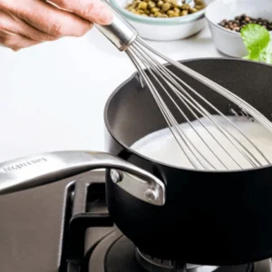 GreenPan Essence Steelpan met keramische antikleeflaag met 2 tuiten