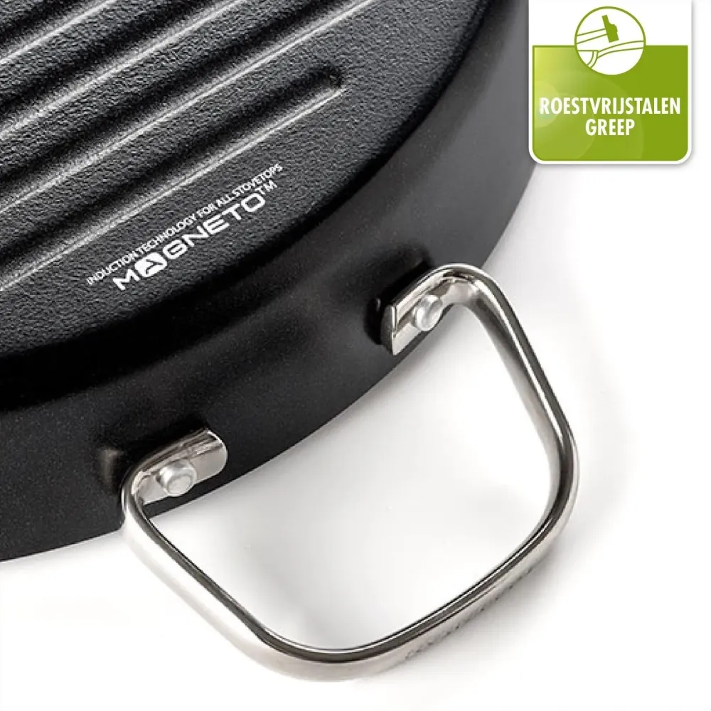GreenPan Essentials ronde Grillpan met keramische antikleeflaag 28cm