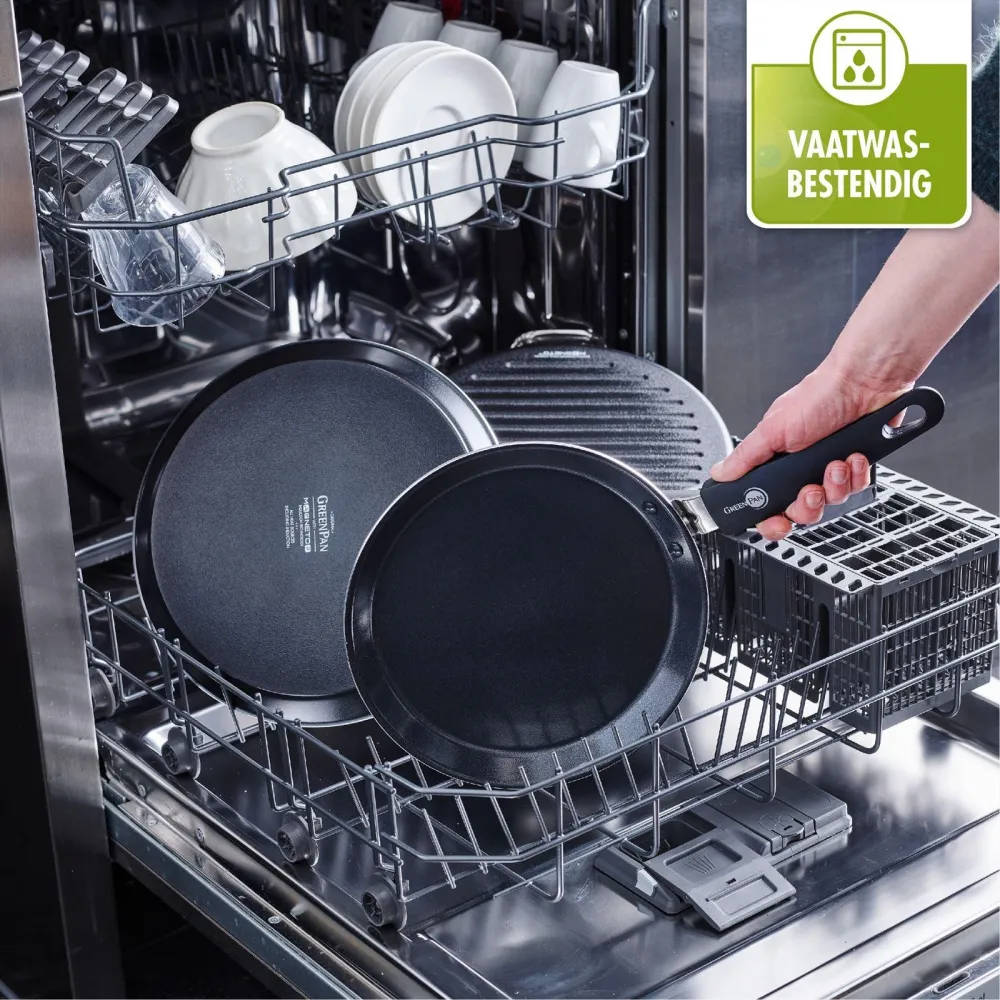 GreenPan Essentials ronde Grillpan met keramische antikleeflaag 28cm