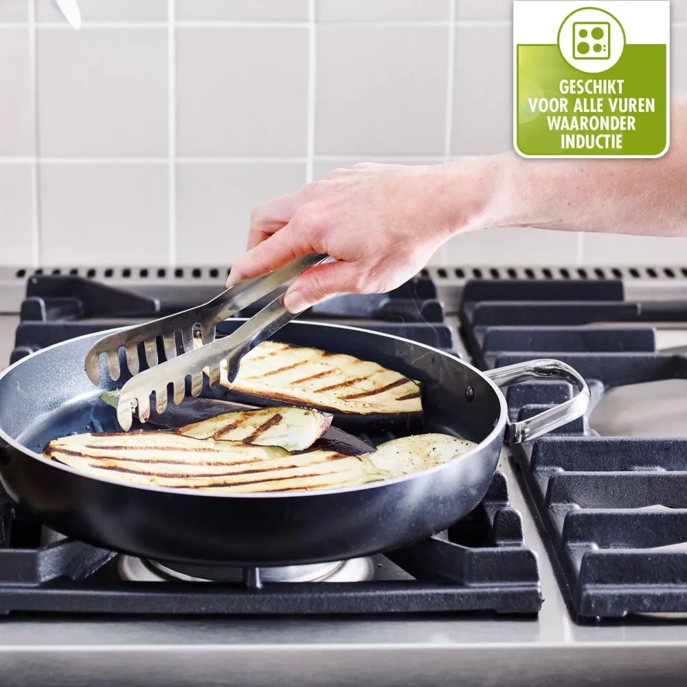 GreenPan Essentials ronde Grillpan met keramische antikleeflaag 28cm
