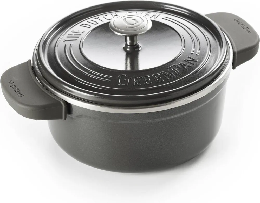 GreenPan Featherweights Stoofpot met keramische antikleeflaag met deksel 26cm