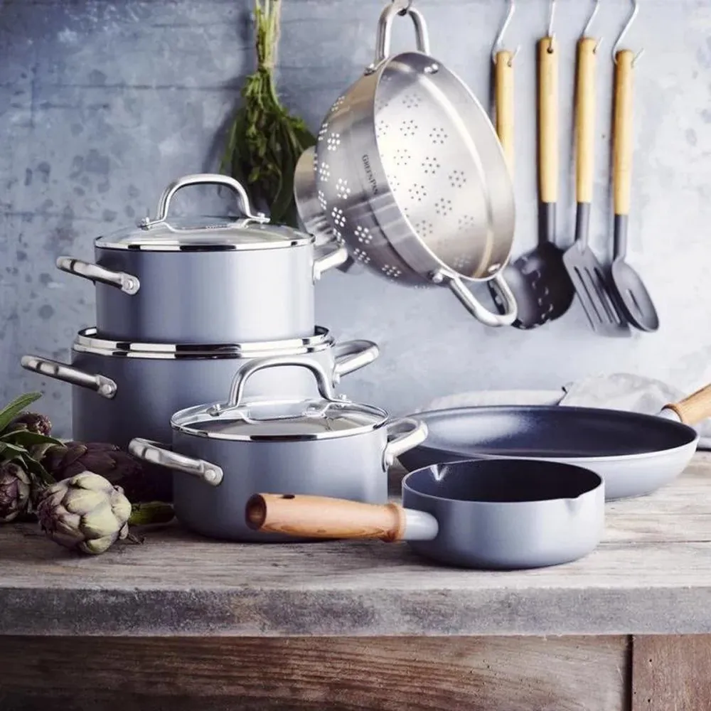 GreenPan Mayflower Pro 13-delige Pannenset met keramische antikleeflaag