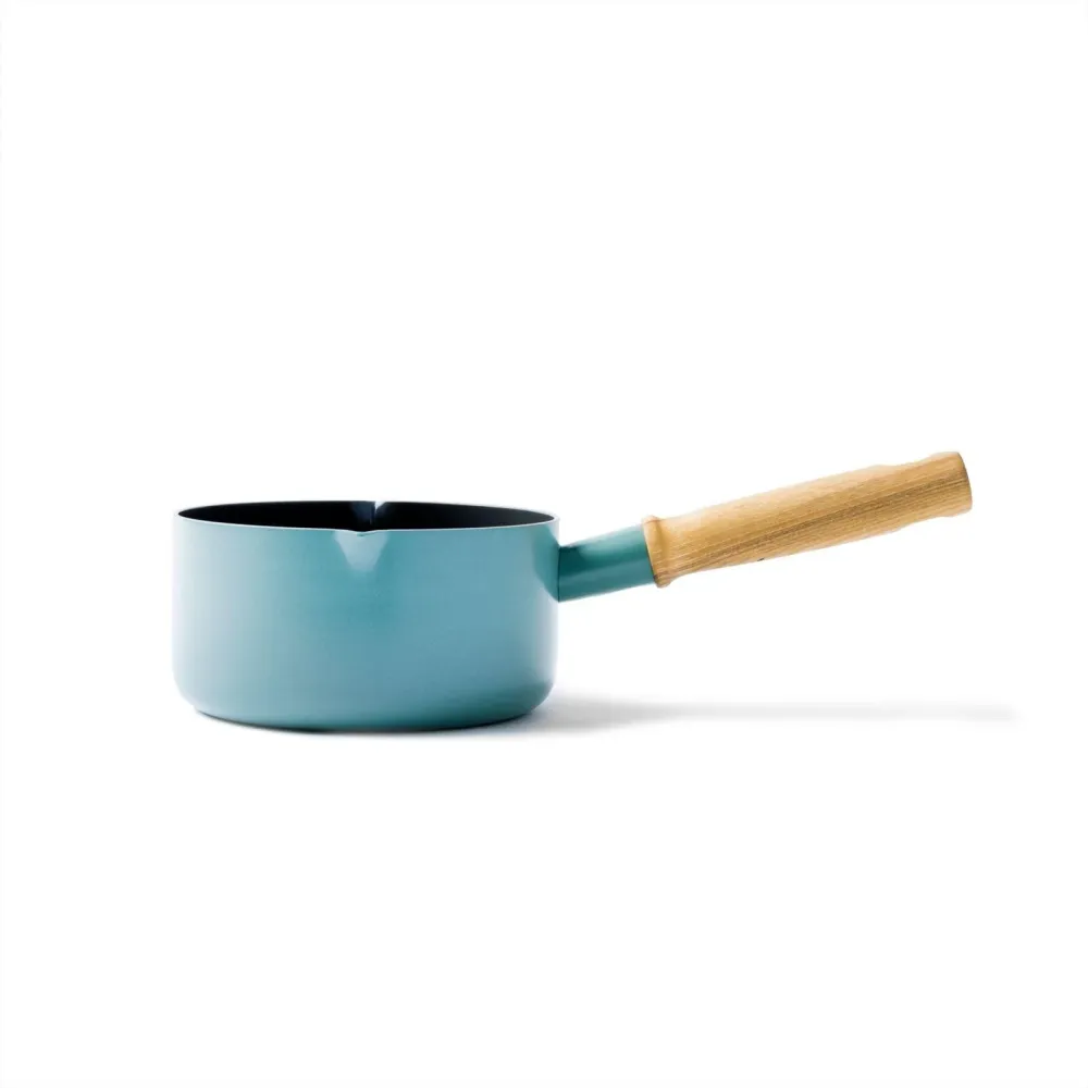 Greenpan Mayflower steelpan z/deksel 16cm met 2 tuiten