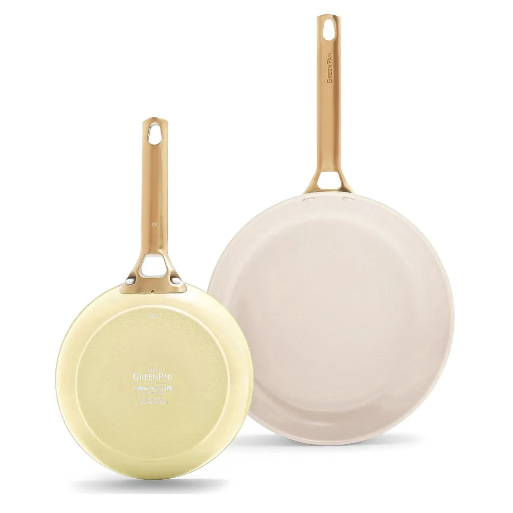 GreenPan - Padova Blush/Sunshine Yellow 4-delige Koekenpannenset 20/24/28 cm