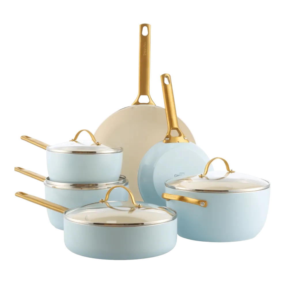 GreenPan - Padova Light Blue 10-delige Pannenset