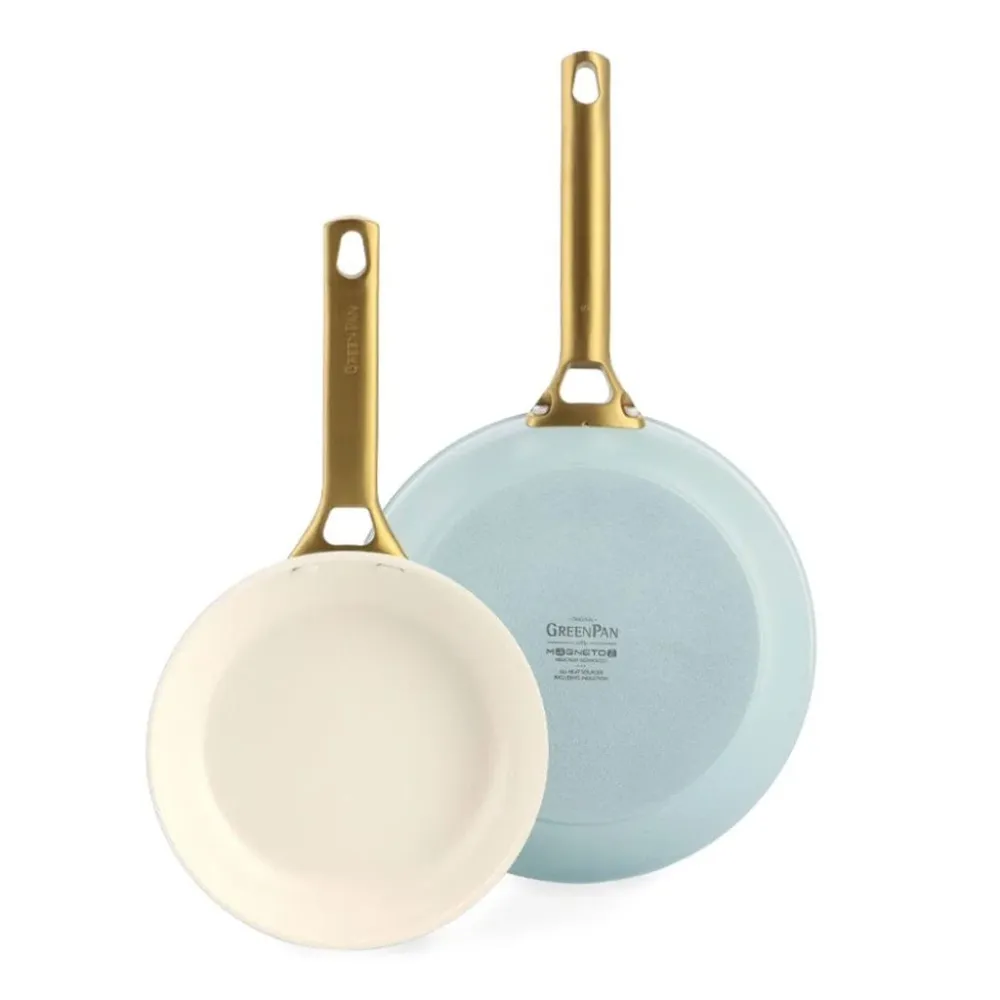 GreenPan - Padova Light Blue 2-delige Pannenset met keramische antiaanbaklaag
