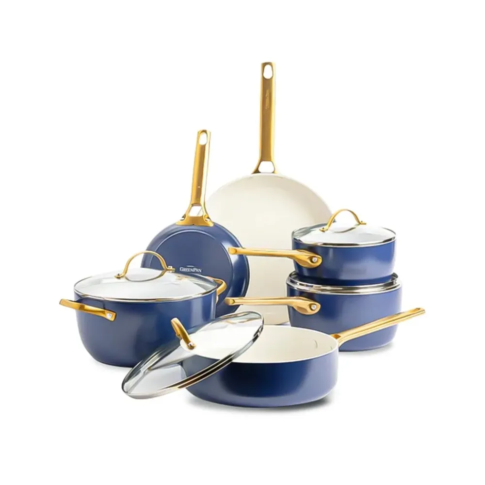 GreenPan - Padova Oxford Blue 10-delige pannenset