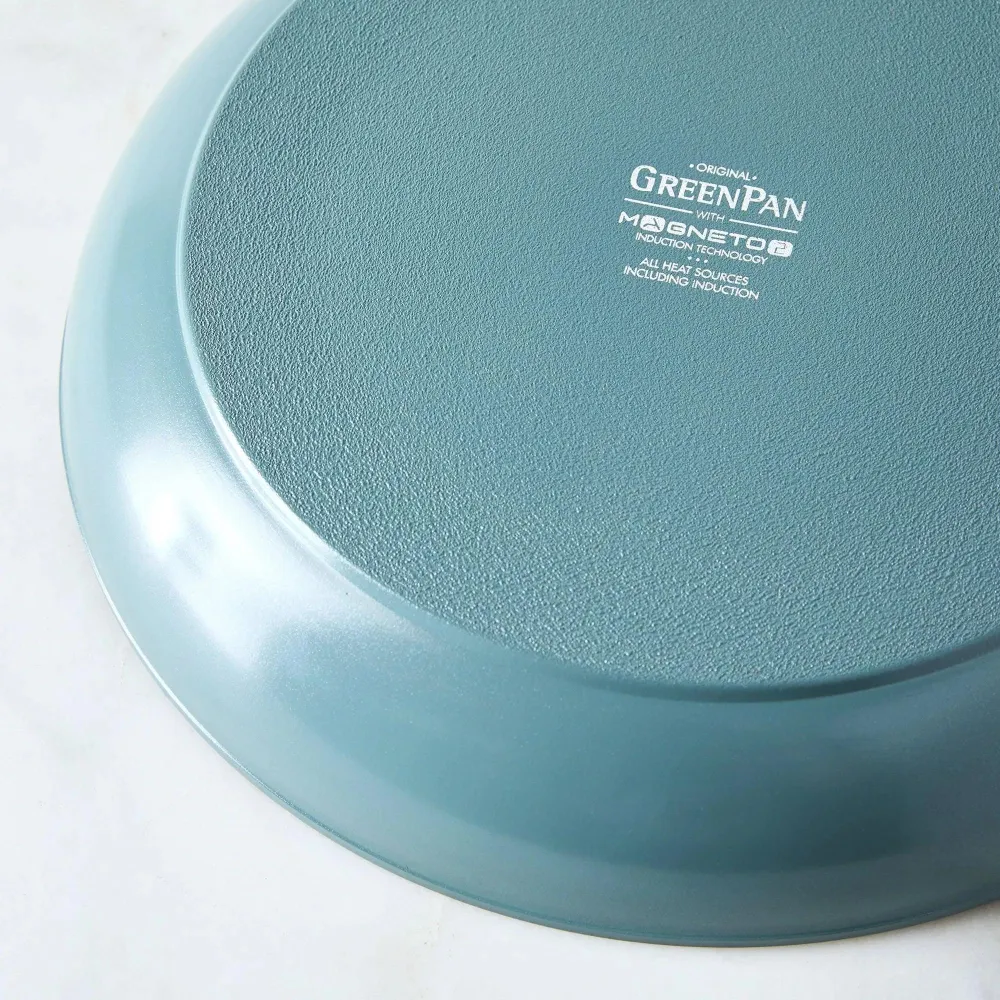 Greenpan Padova Smokey Blue 2-delige Pannenset met keramische antikleeflaag - 20 + 28cm