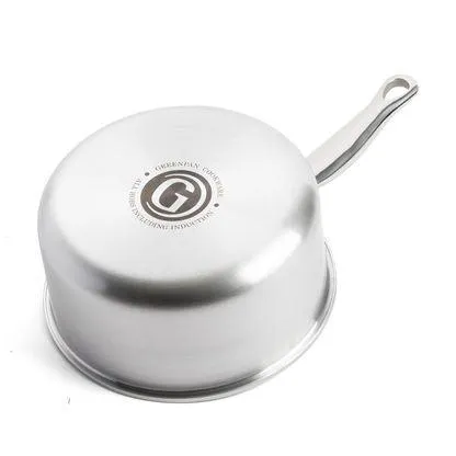 GreenPan Première Steelpannenset met keramische antikleeflaag 16/18/20 cm