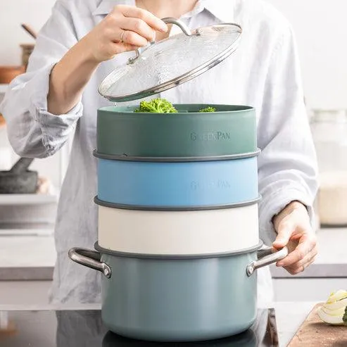 Greenpan - Steamy Stomer - Cream - 24 cm