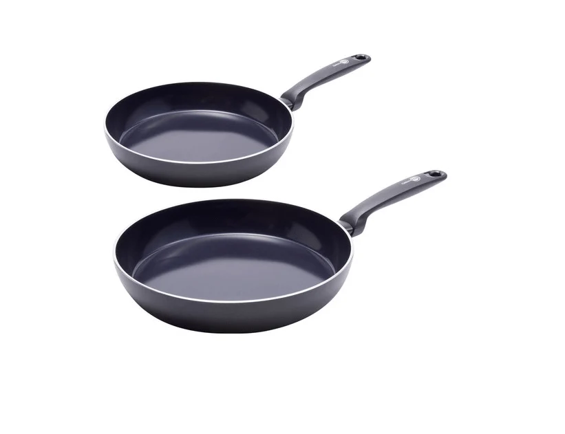 GreenPan Torino 2-delige Pannenset met keramische antikleeflaag 24/28cm