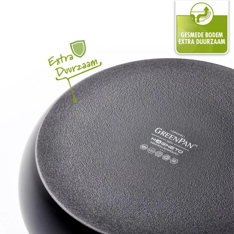 GreenPan Torino Wok met keramische antikleeflaag 28cm