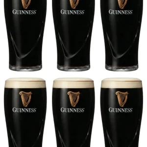 Guinness Bierglazen Pint 500 ml - 6 Stuks