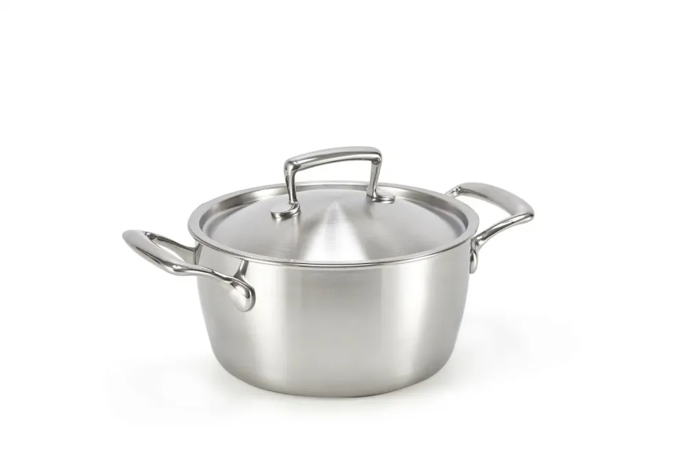 Habonne Queen pannenset 4 delig - RVS