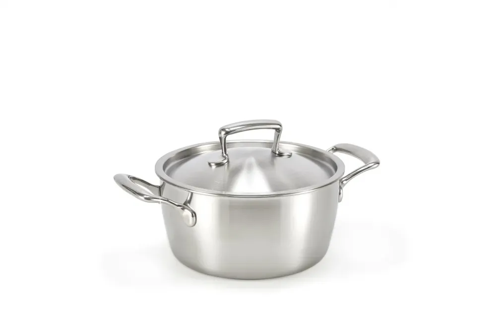 Habonne Queen pannenset 4 delig - RVS