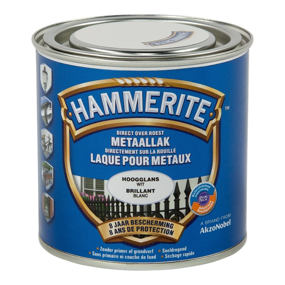 Metaal verf 250ml Hammerite