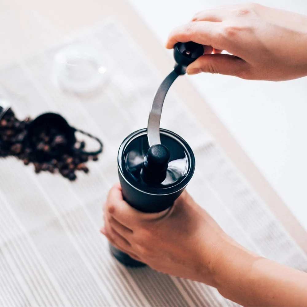 Hario Ceramic Coffee Mill Mini - Slim Plus - Handmolen