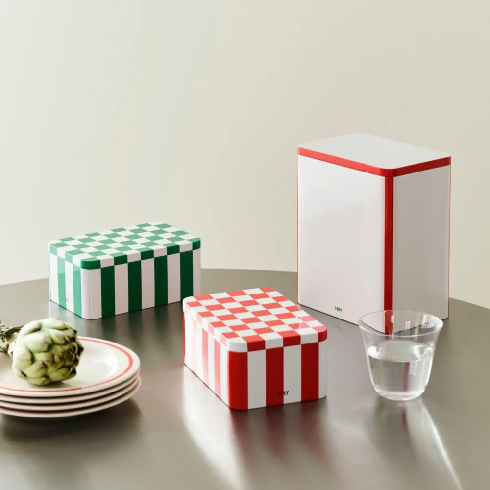 Hay Blikken Doos Groen Off-White S