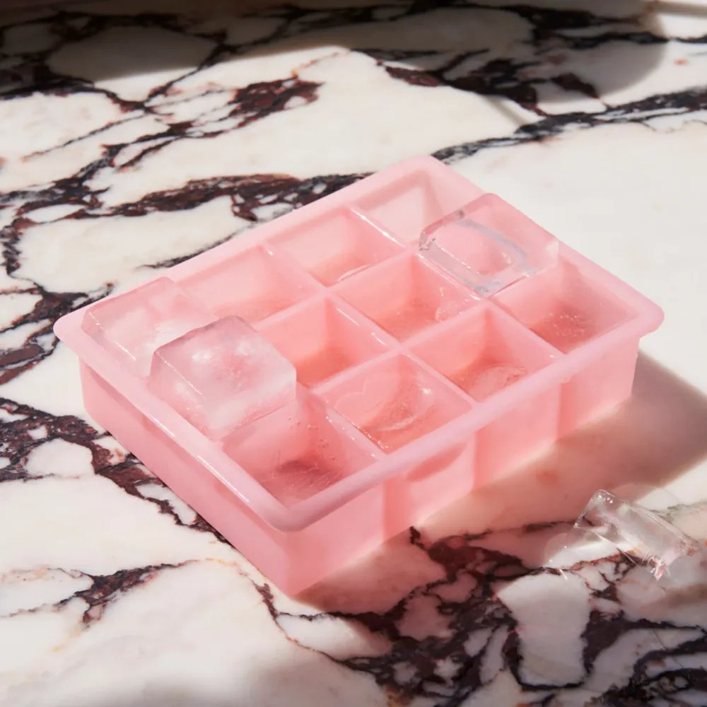 Hay ijsblokjesvorm Vierkant XL Roze