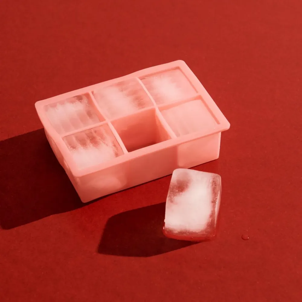 Hay ijsblokjesvorm Vierkant XXL Roze