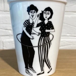 Helen B Beker porselein -40% Koppel