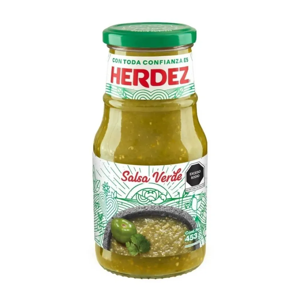 Herdez Salsa Verde, Mexicaanse fruitsalsa van 240g
