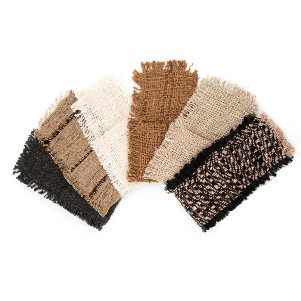 Het Oh My Gee Bestekzakje - Crème - Set van 4