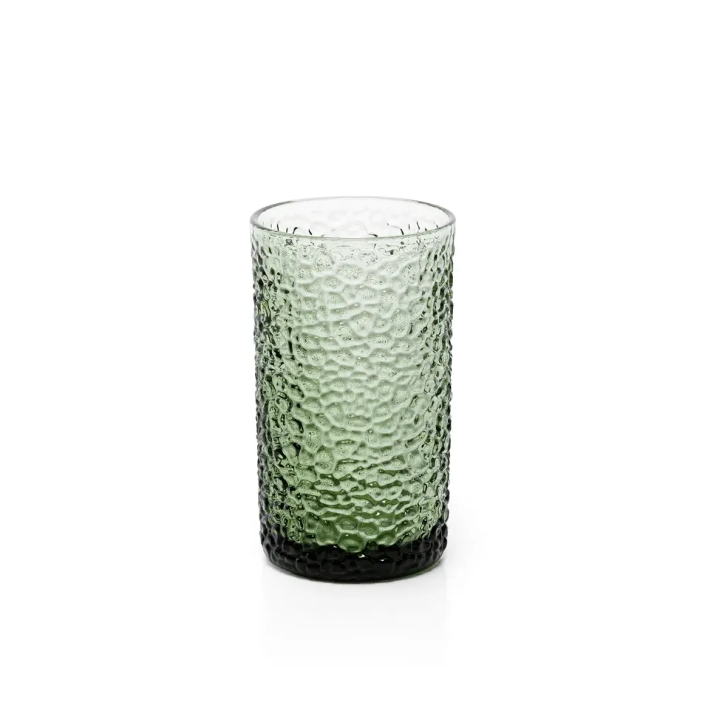Het Green Pebble Highball Glas - Groen