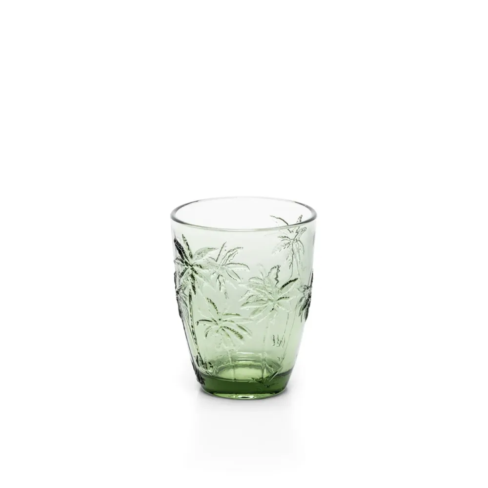 Het Palm Breeze Waterglas - Groen