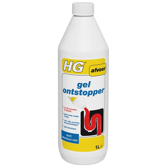 HG gel ontstopper