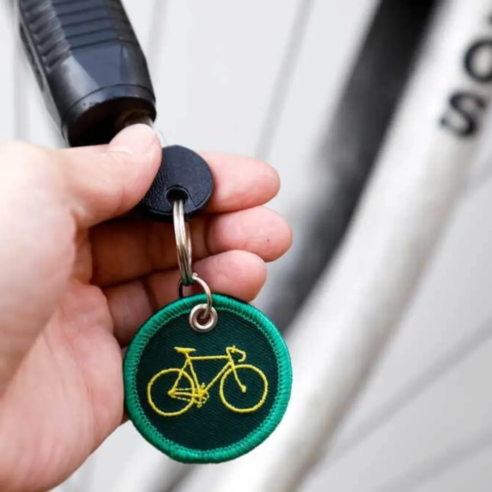 Hightide Stitch Work Sleutelhanger Bicycle