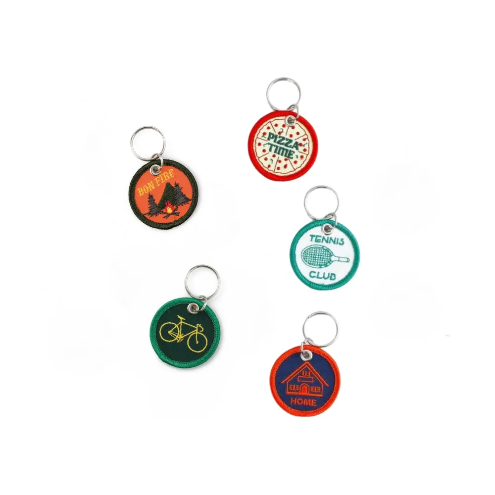 Hightide Stitch Work Sleutelhanger Bicycle