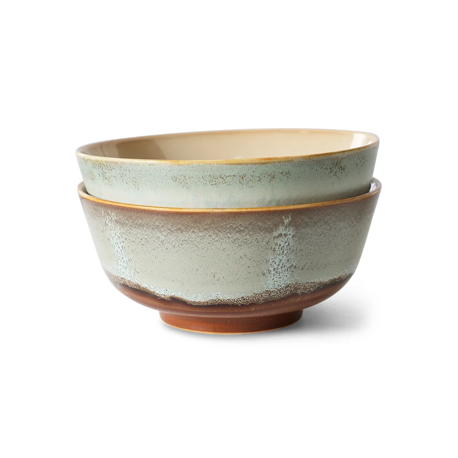 70s Ceramics: Ramen Kommen Verge S/2 HK Living