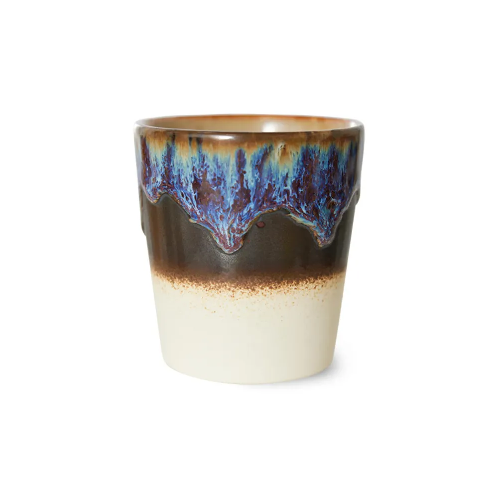 HK Living 70s Ceramics Koffiekop Aurora