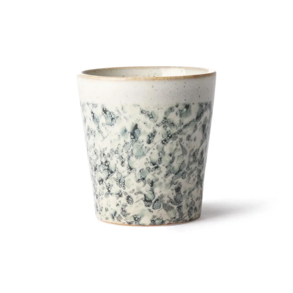 HK Living 70s Ceramics Koffiekop Hail