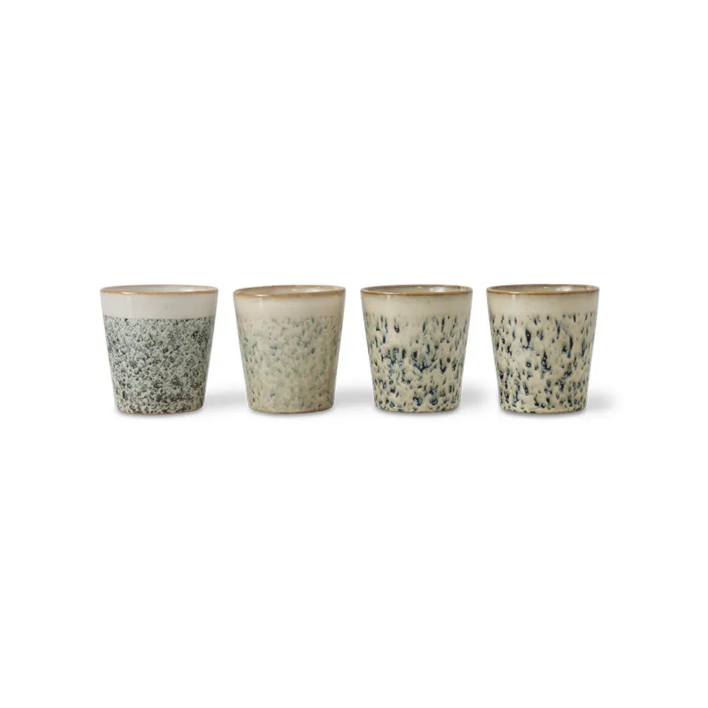 HK Living 70s Ceramics Koffiekop Hail